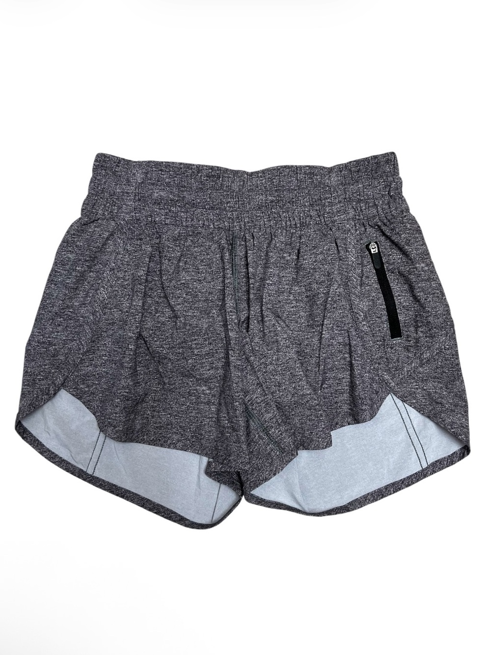 Lululemon Tracker Short Heather Lux Multi Black Size 6